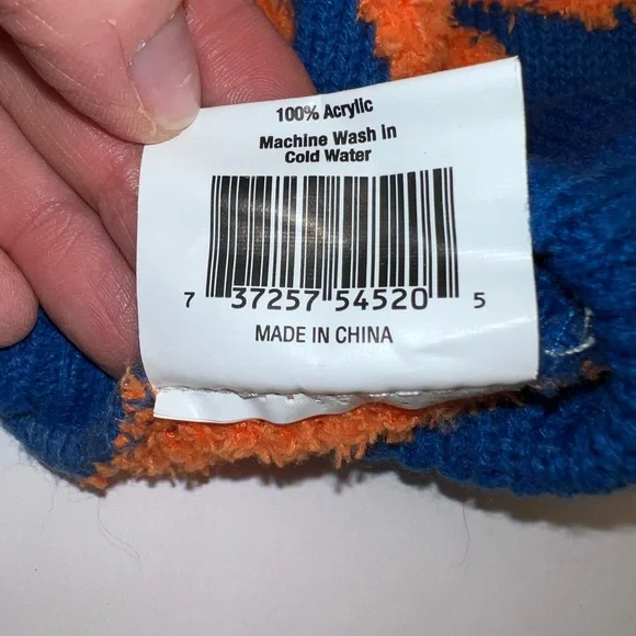 Top Paw Blue Dog Sweaters with Orange Paw Size Medium—2 Available! - Picture 5 of 5